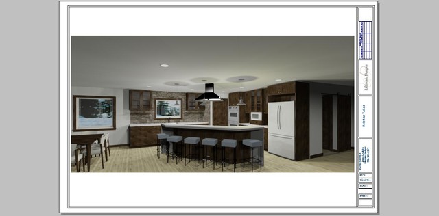 CAD 3D renderings transitional-rendering
