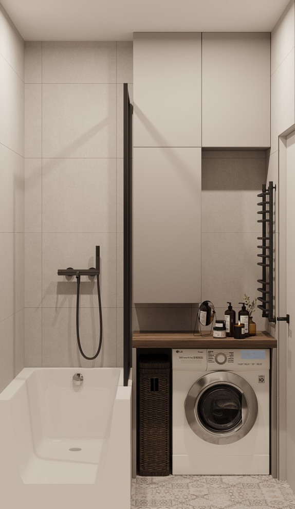 Дизайн-проект однокомнатной квартиры в современном стиле