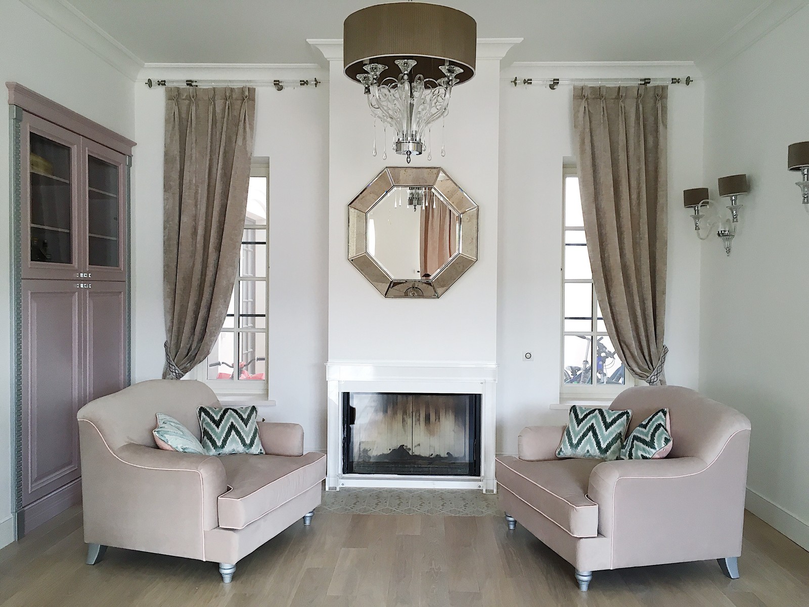 Текстильное оформление дома в КП Пестово