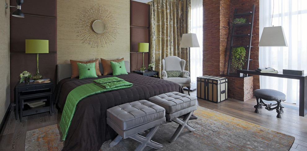 Спальня в Азиатском стиле