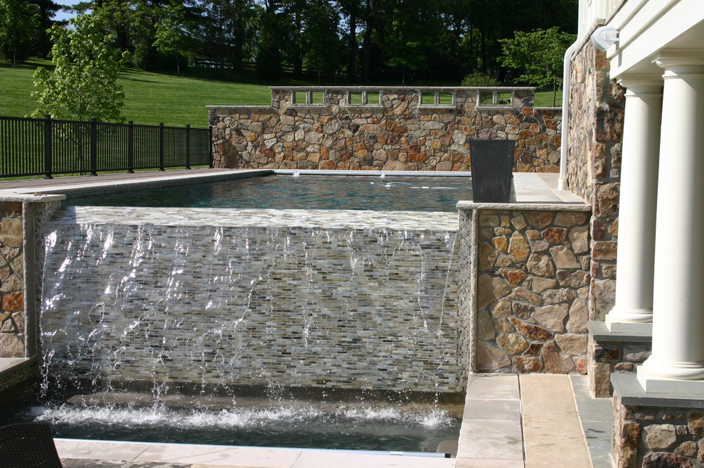 Design ideas for a country pool in Baltimore.