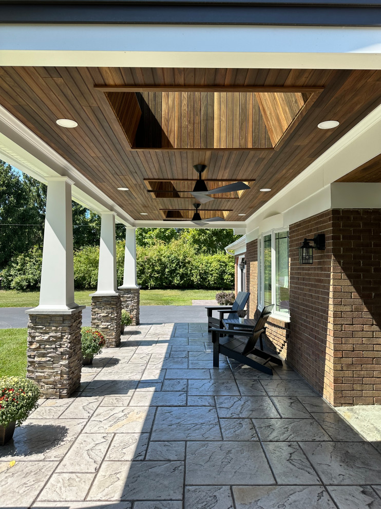 Home Makeover Project: Craftsman Style Front Porch - Craftsman - Porch ...