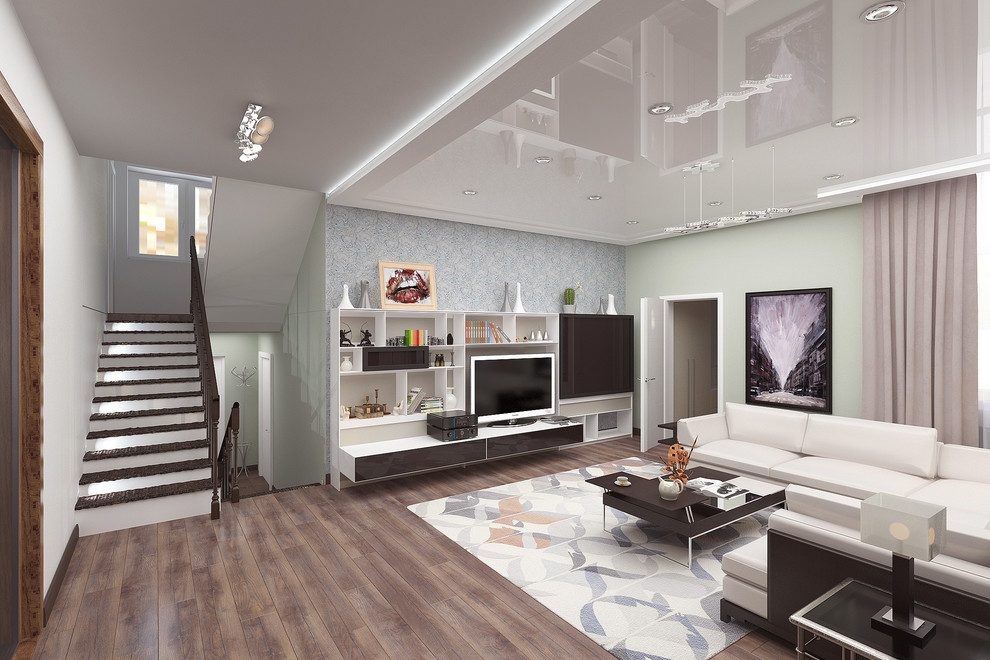 Интерьеры жилого дома. Современный стиль.