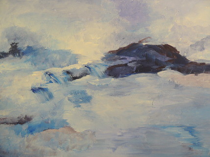 Blue River Original By Linda Mccarthy