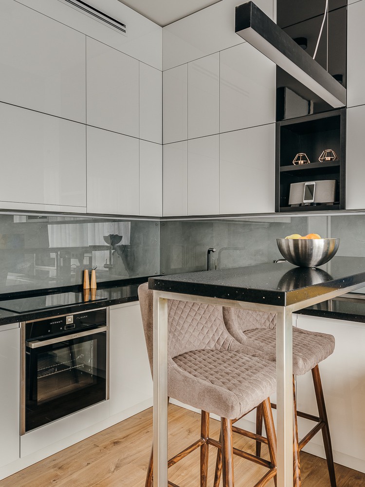 Фотографии реализованной студии в TriBeCa Apartments 43 м2