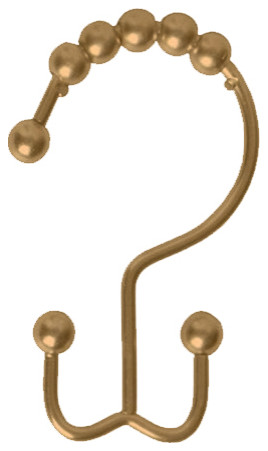 shower curtain rings antique brass