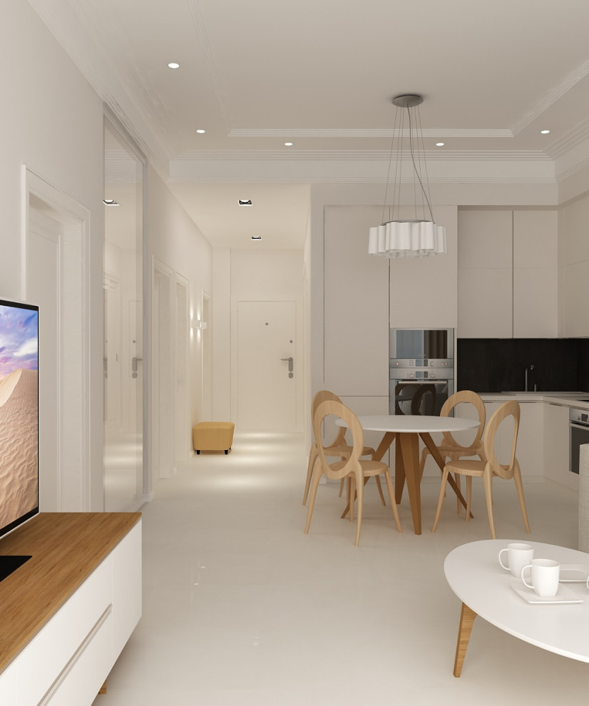 Минимализм в ЖК "Актёр Гэлакси"