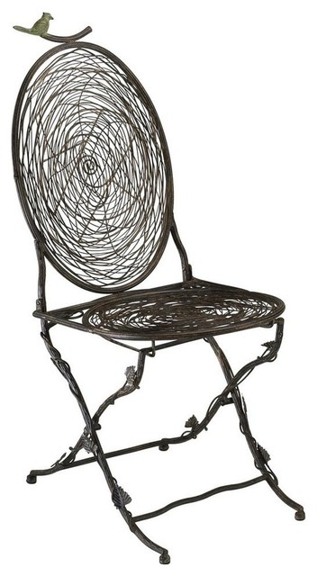Bird Chair, Brown-Bronze-Rust