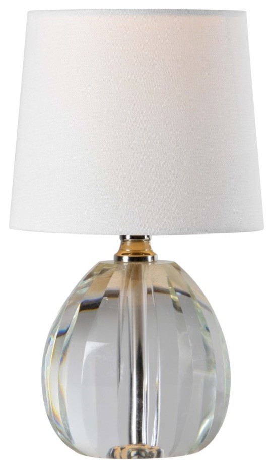 Renee Crystal Lamp - Transitional - Table Lamps - by Forty West Designs |  Houzz
