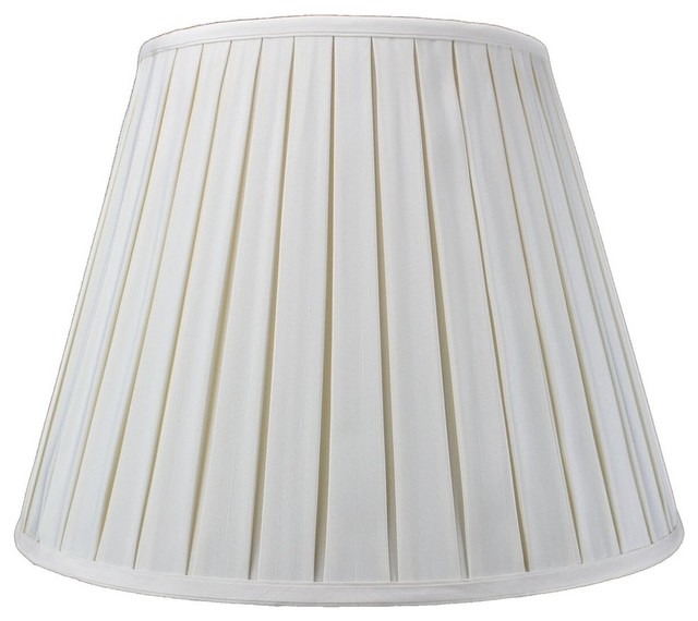 Empire Box Pleat Egg S Deluxe Lamp Shade 11 X18 X13 5 Empire Box Pleat Egg S Deluxe Lamp Shade