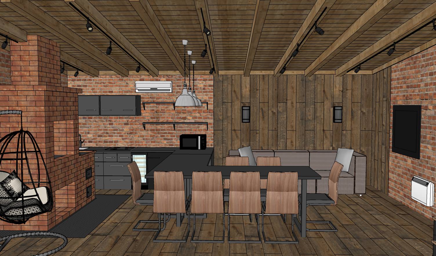 Дизайн проект беседки.