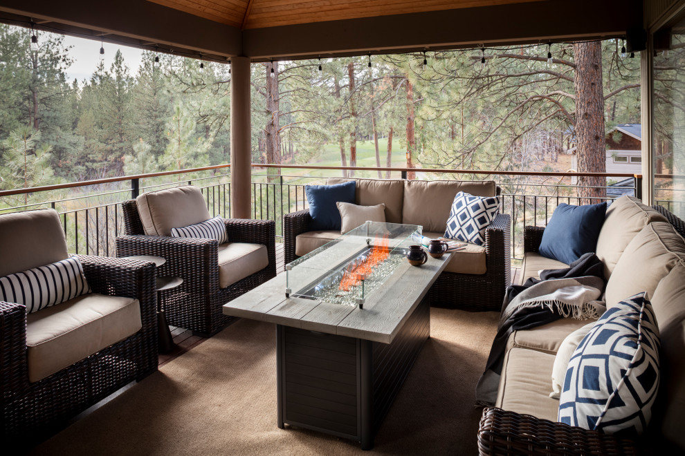 Home at Widgi Creek - Transitional - Porch - Portland - by Amy Troute ...