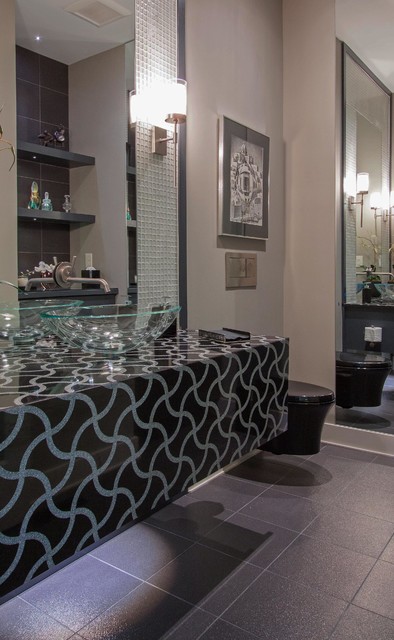 Modern Bathrooms contemporaneo-aseo