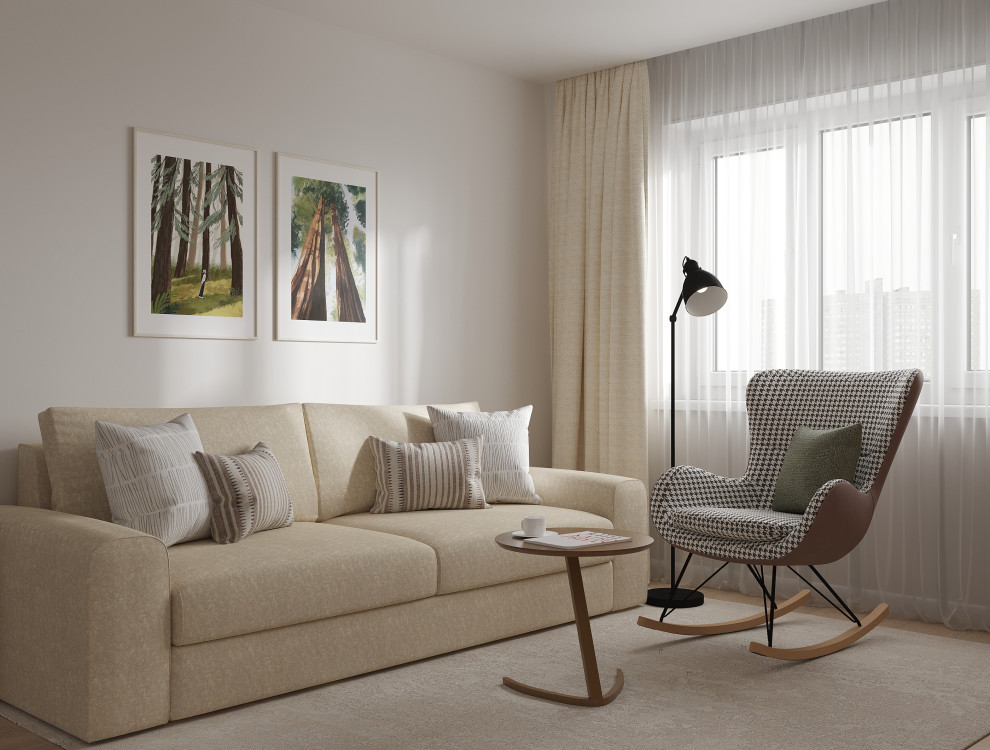 Двухкомнатная квартира для молодой пары