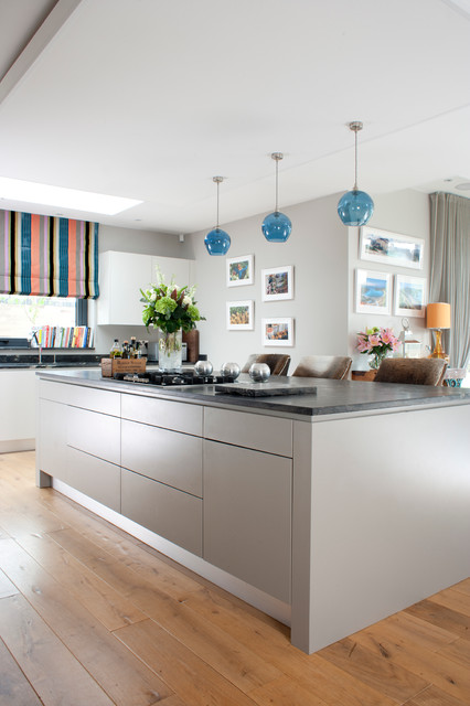 Open Plan Living contemporary-kitchen