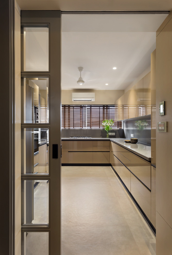 Contemporary kitchen in Pune.