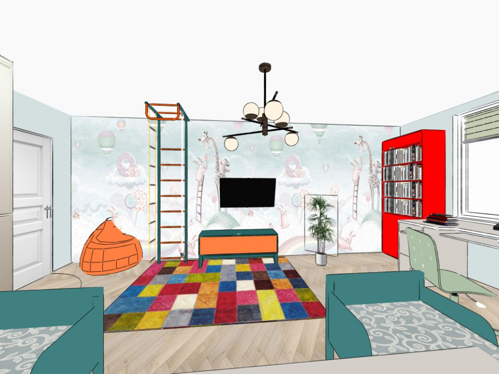 Скетчи детской комнаты