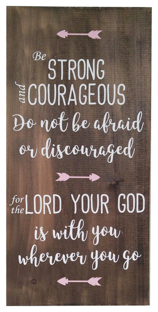 Joshua 1:9 living room decor| bible verse sign scripture wall decor Be strong and courageous sign bible verse sign