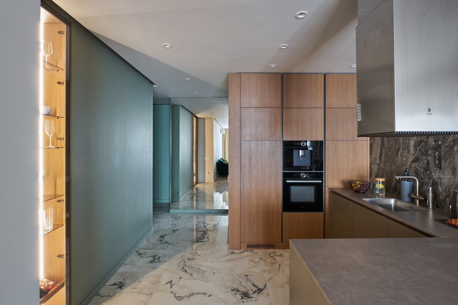 Квартира в Минске с необычной кухней