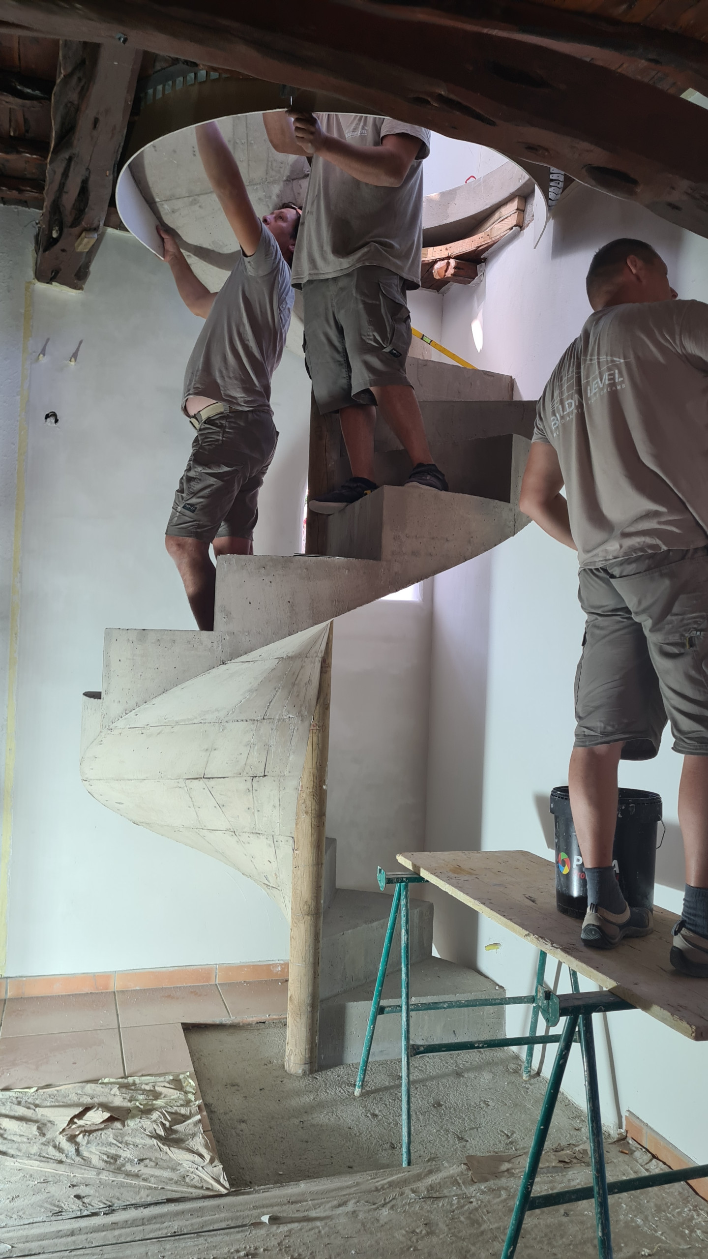 escalera en Can Ramon