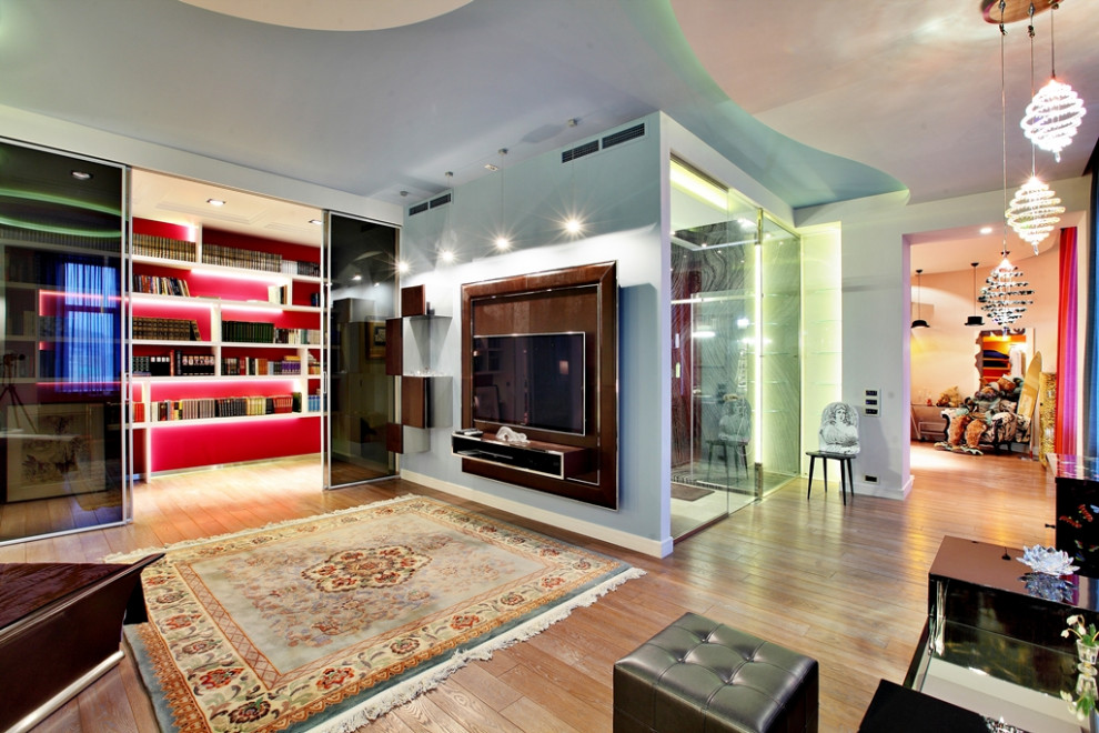 Яркая артистическая квартира