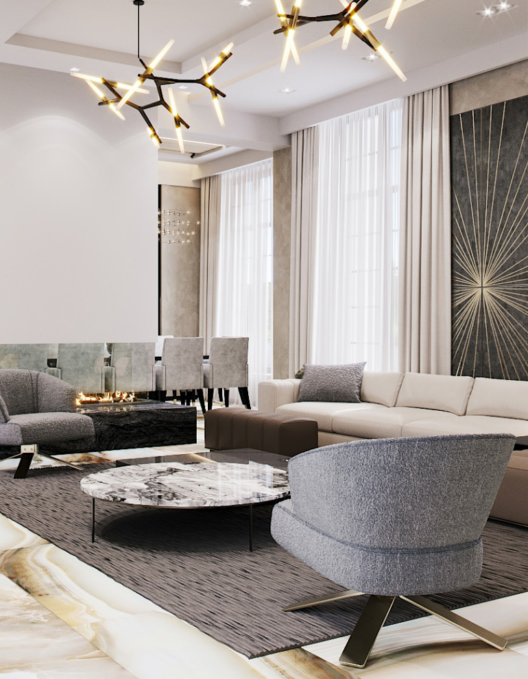 Дизайн-проект интерьера. Усадьба Каменка.