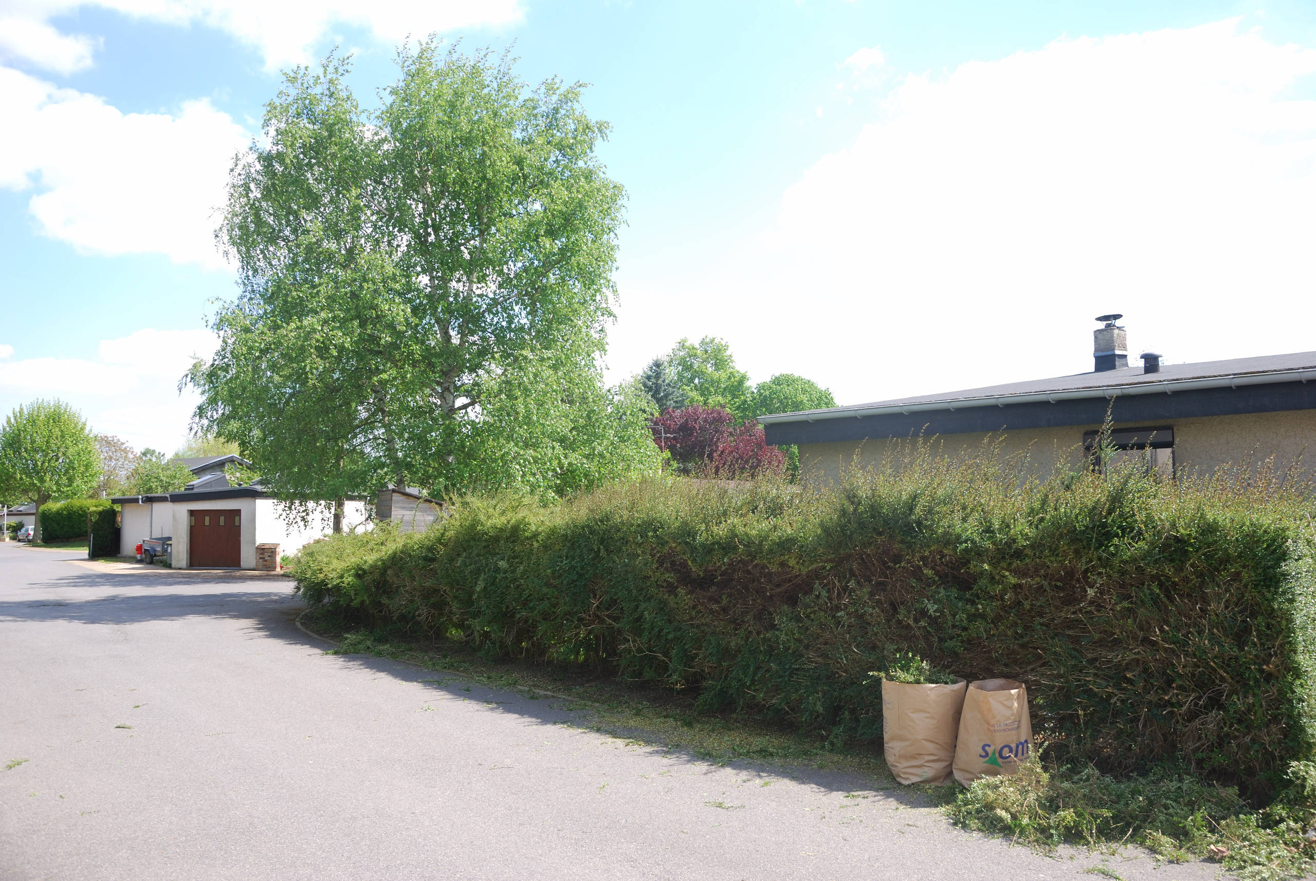 Maison sur rue avant intervention
