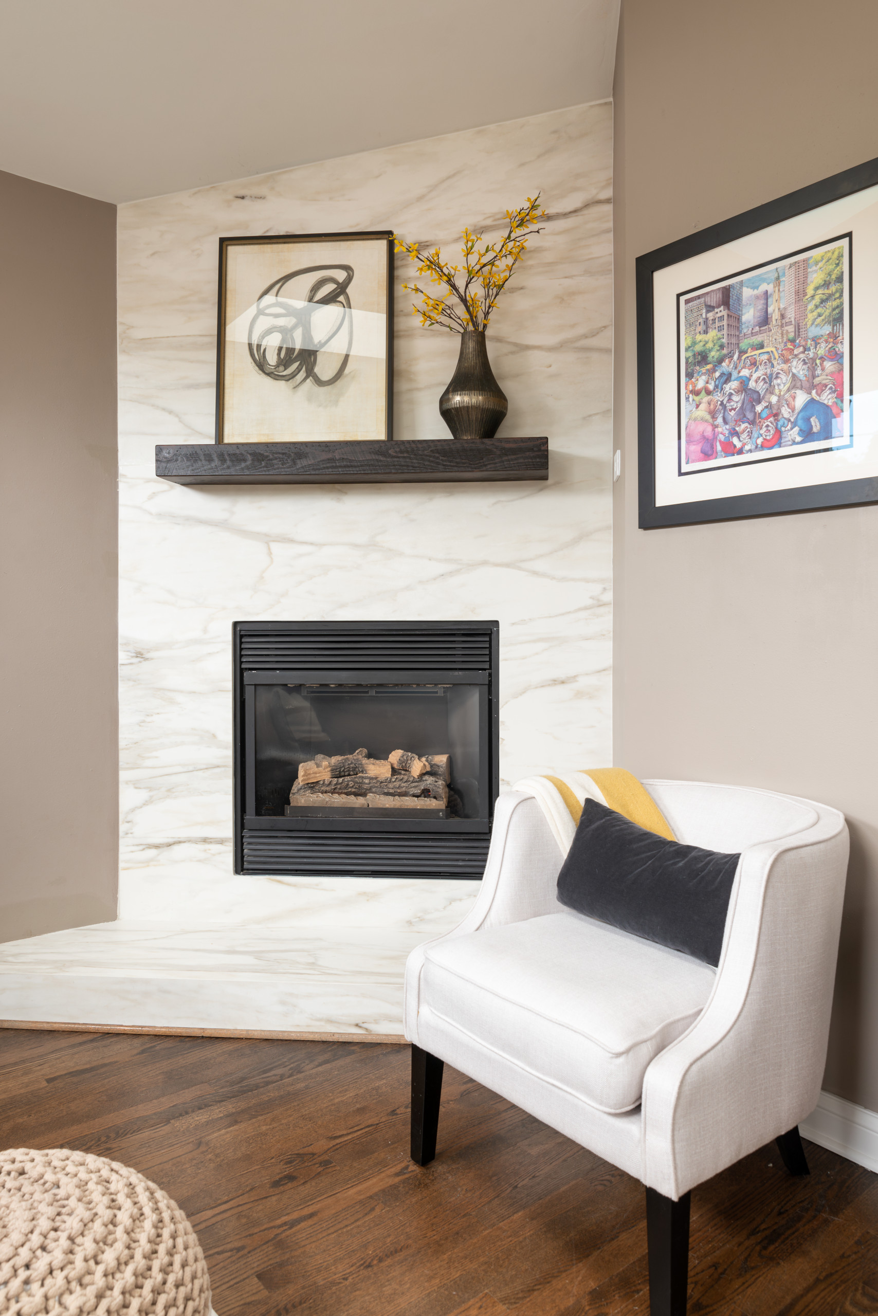 Park Ridge Porcelain Fireplace Surround