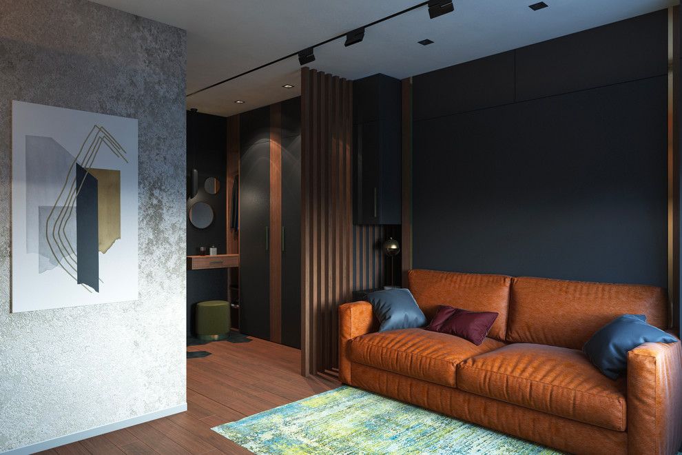 Интерьер студии для молодого мужчины