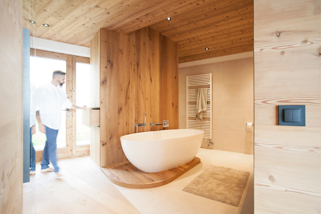 Alpen Chalet / Südtirol - Rustikal - Badezimmer - München - von