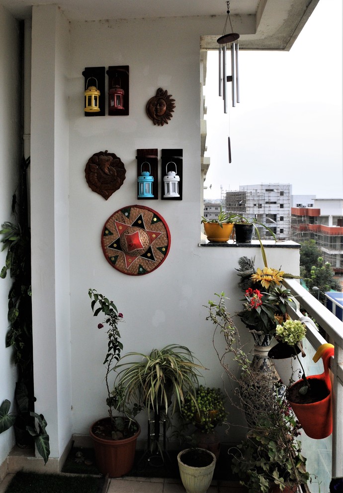 Balcony in Bengaluru.
