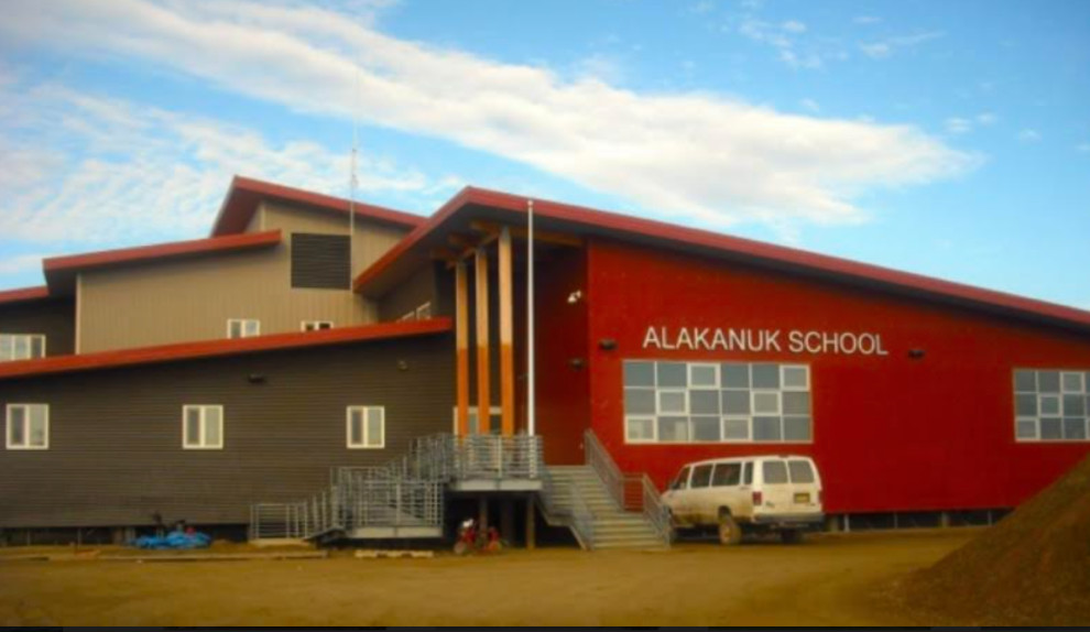 Example of finished SIPs school in Alaska