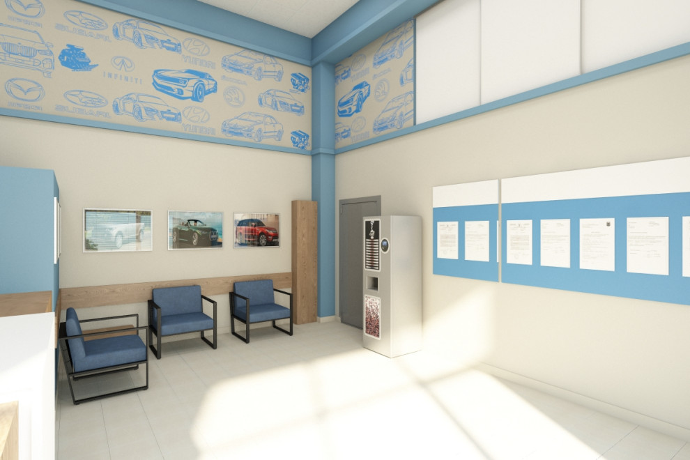 Рецепция автосервиса