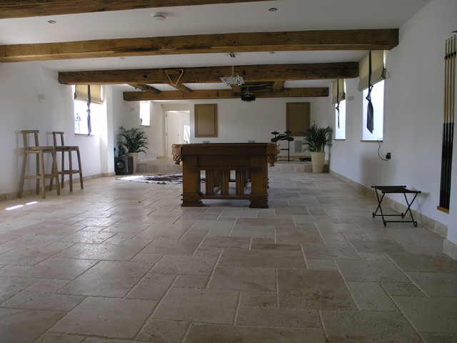 Old Mill Conversion rustic-dining-room