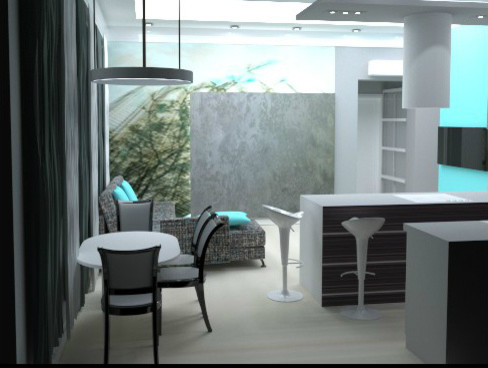 Стандартная двух комнатная квартира с не стандартной планировкой