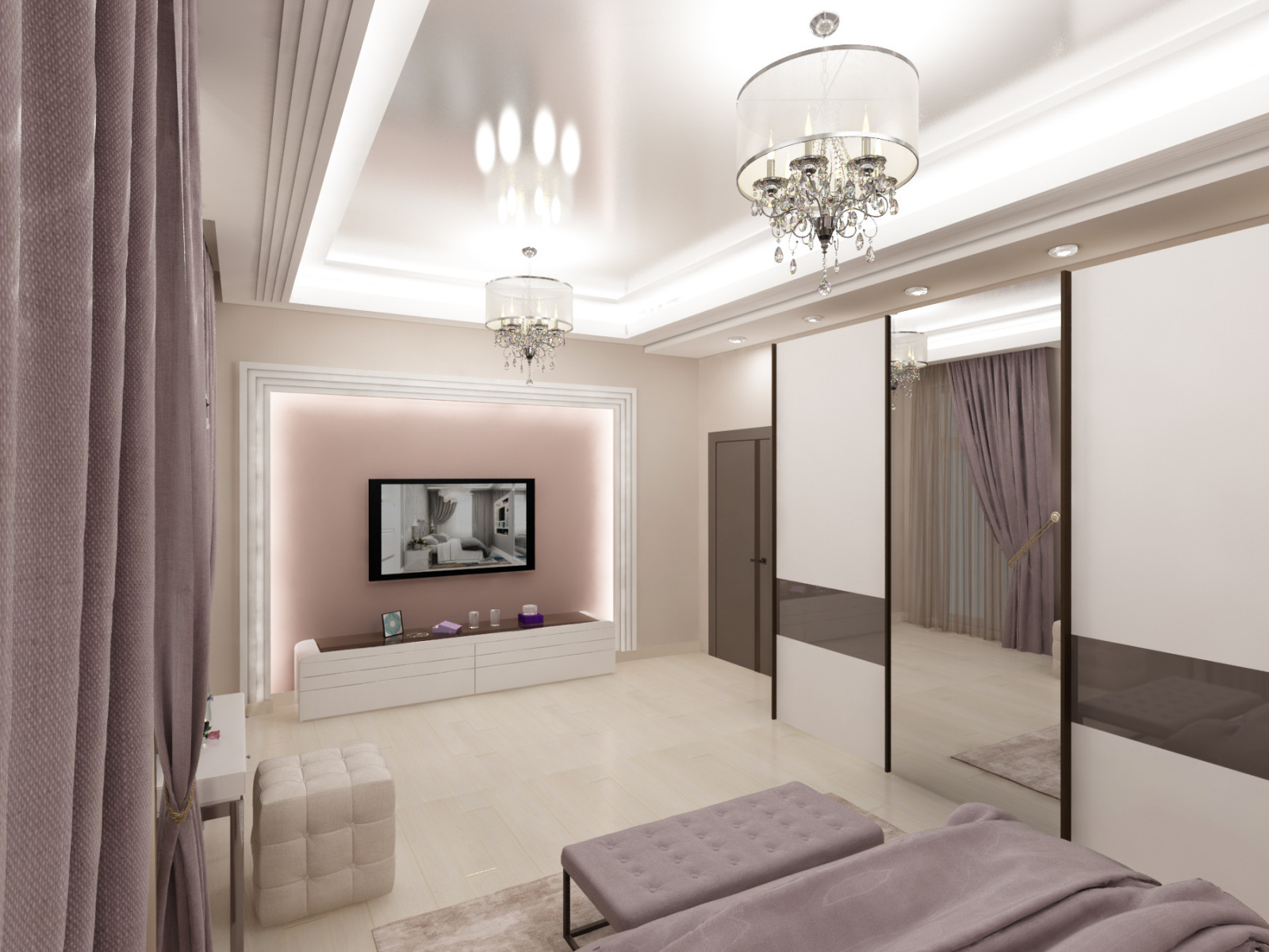 Дизайн-проект интерьеров коттеджа в современном стиле