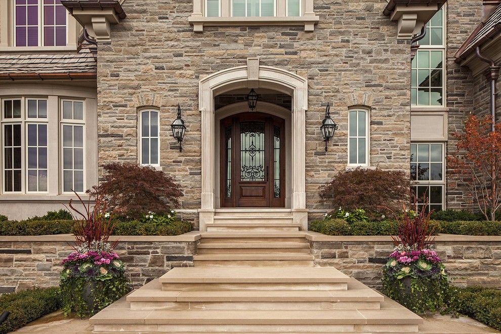 This is an example of a traditional exterior in Toronto.