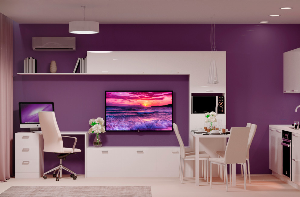 Фиолетовая студия