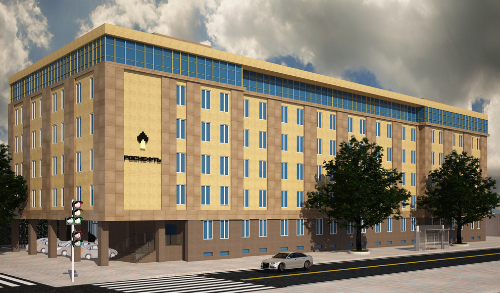 Фасады общественных зданий