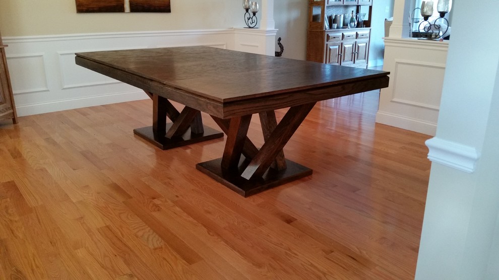 Dining Table Pool Table Conversion Table Contemporáneo Boston Houzz