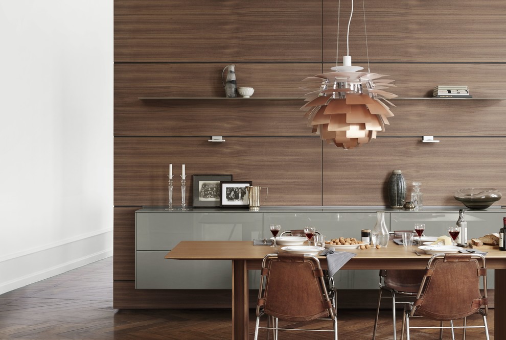 Кухня bulthaup b3 в оттенке "кремень"