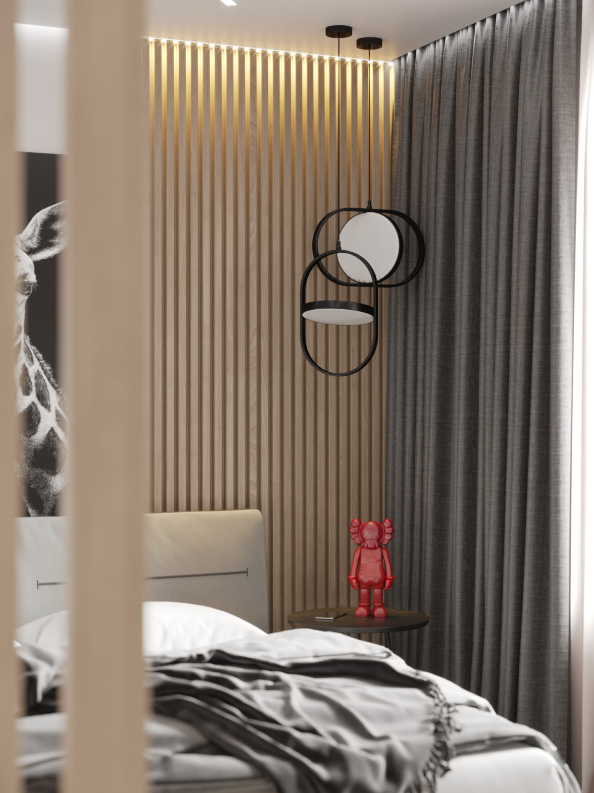 Interior design for a boy