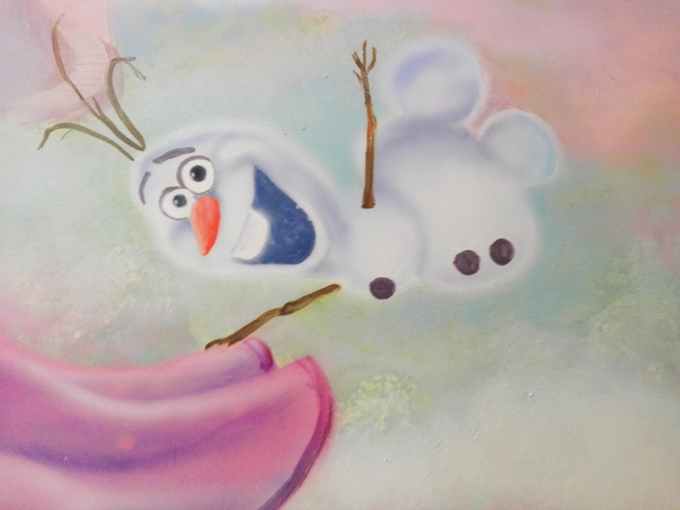 РОСПИСЬ детской на Петроградке