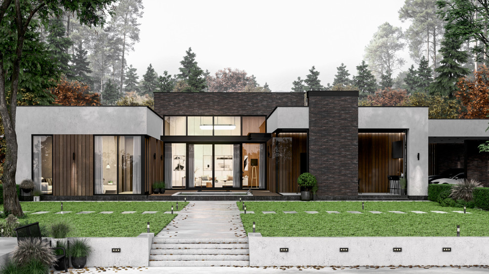 Одноэтажный частный дом в Ростове-на-Дону