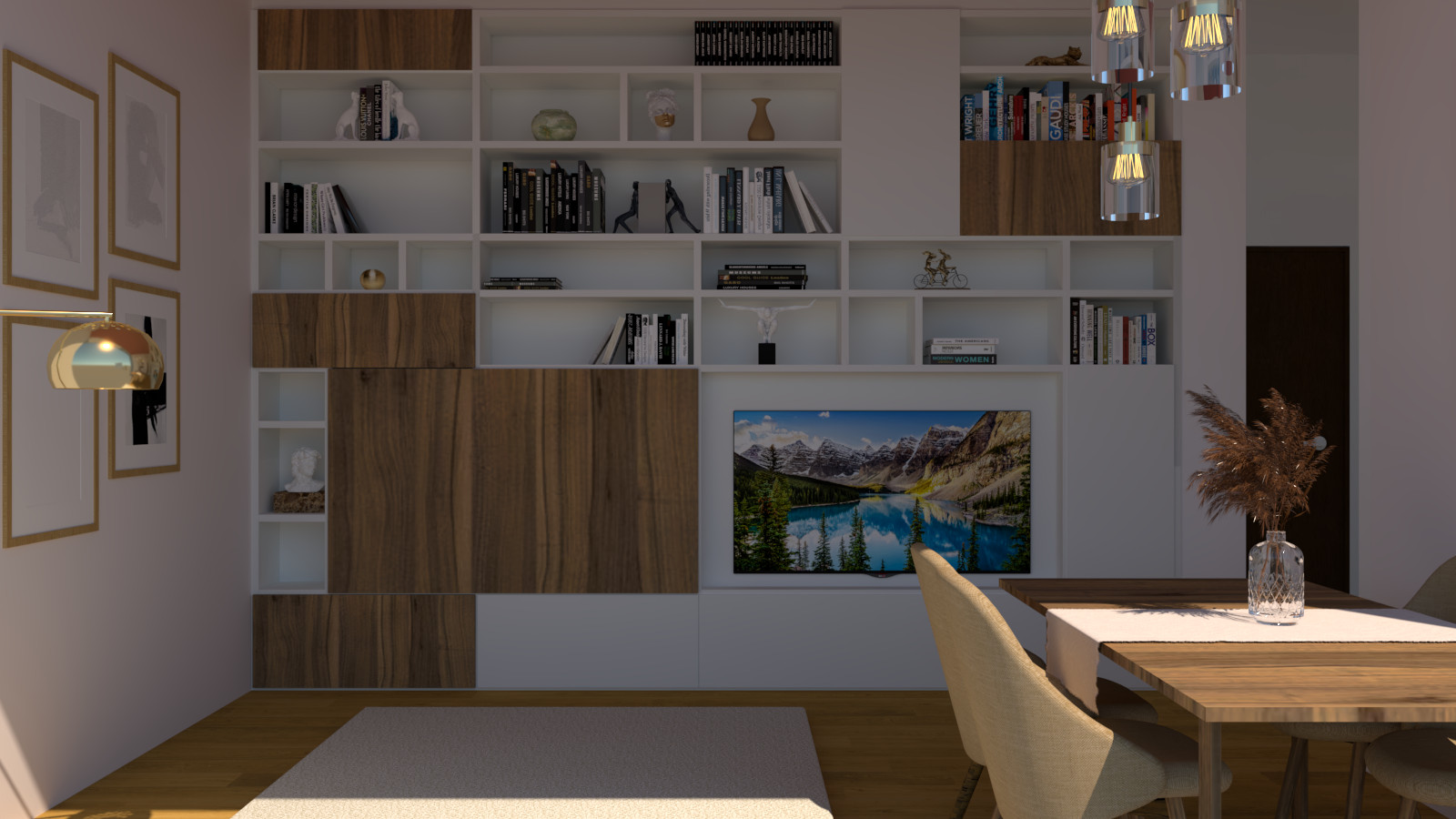 Progettazione Ingresso|Soggiorno