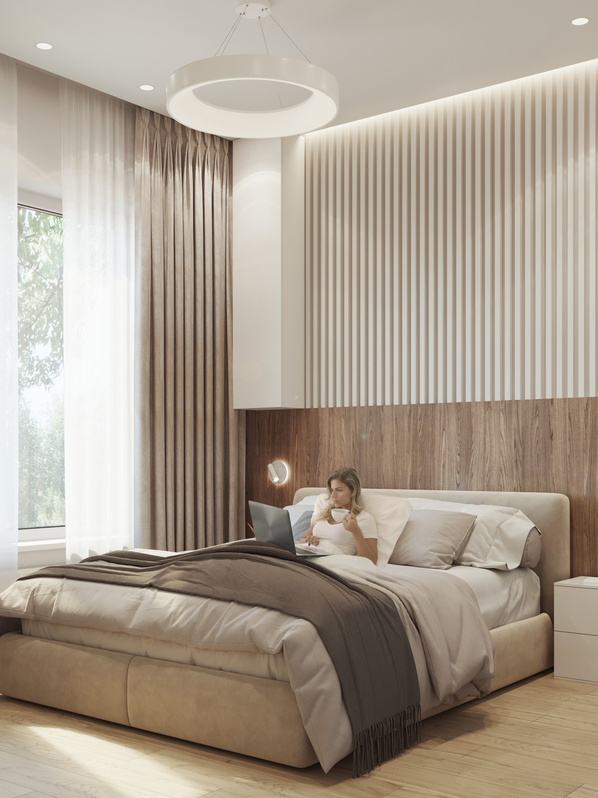 Квартира в стиле минимализм для