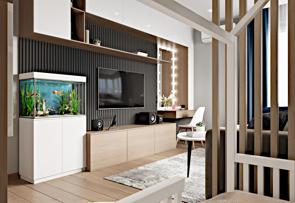 2-комн. квартира - 64 м2. Гостиная