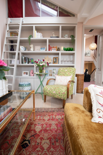 Ladbroke Grove Flat eklektisk-dagligstue