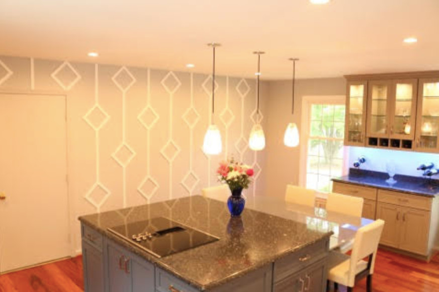 Inspiration for a transitional home design remodel in DC Metro