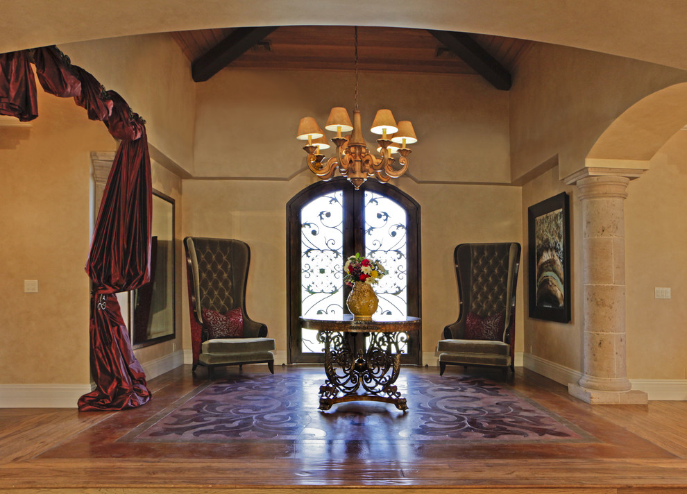 Inspiration for an eclectic entryway in Las Vegas.